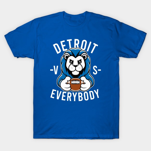 Detroit VS Everybody T-Shirt by mirailecs